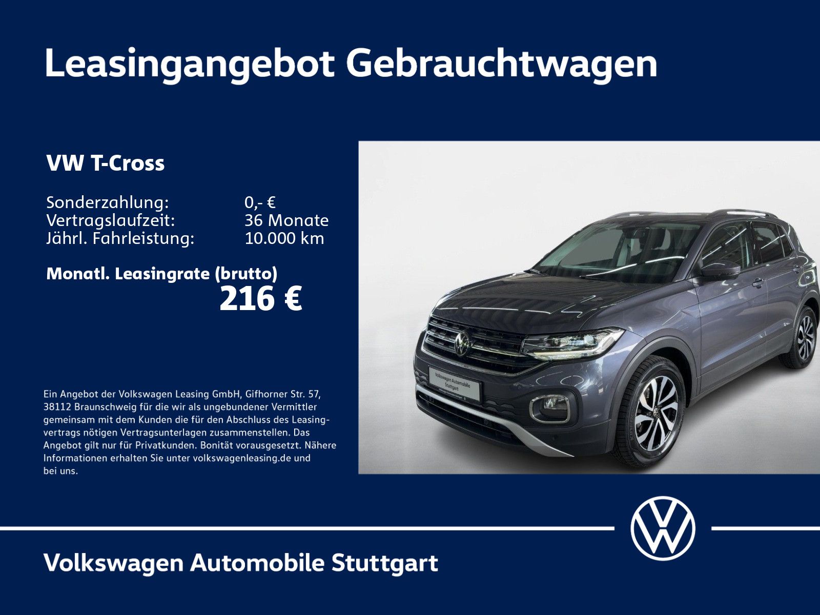 Volkswagen T-Cross Active 1.0 TSI Navi ACC LED SHZ PDC
