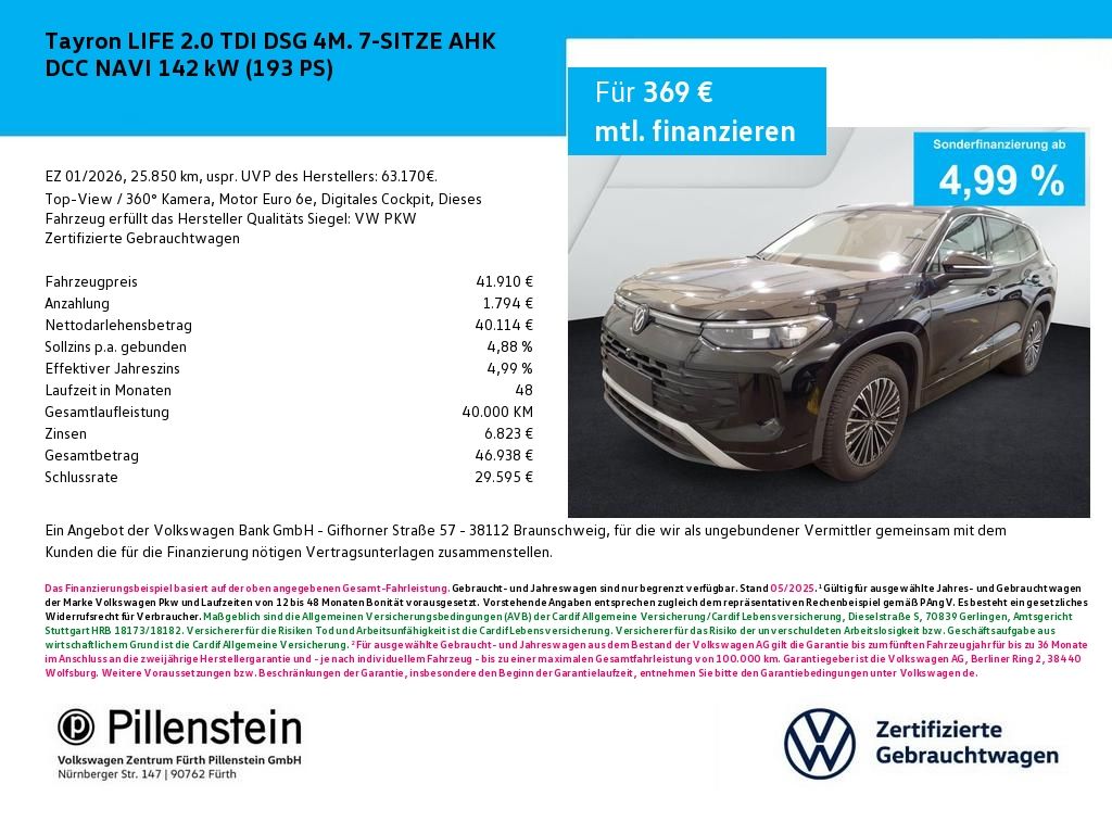Image of Volkswagen Tayron