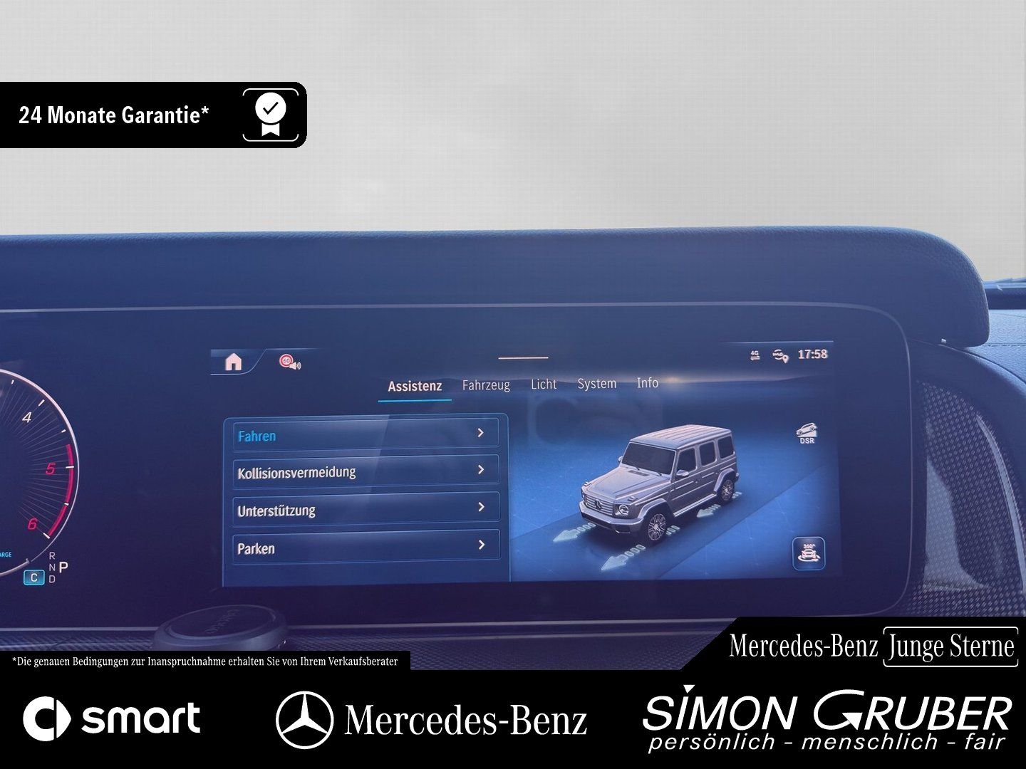 Fahrzeugabbildung Mercedes-Benz G 450 d Professional Night II Standheizung AHK