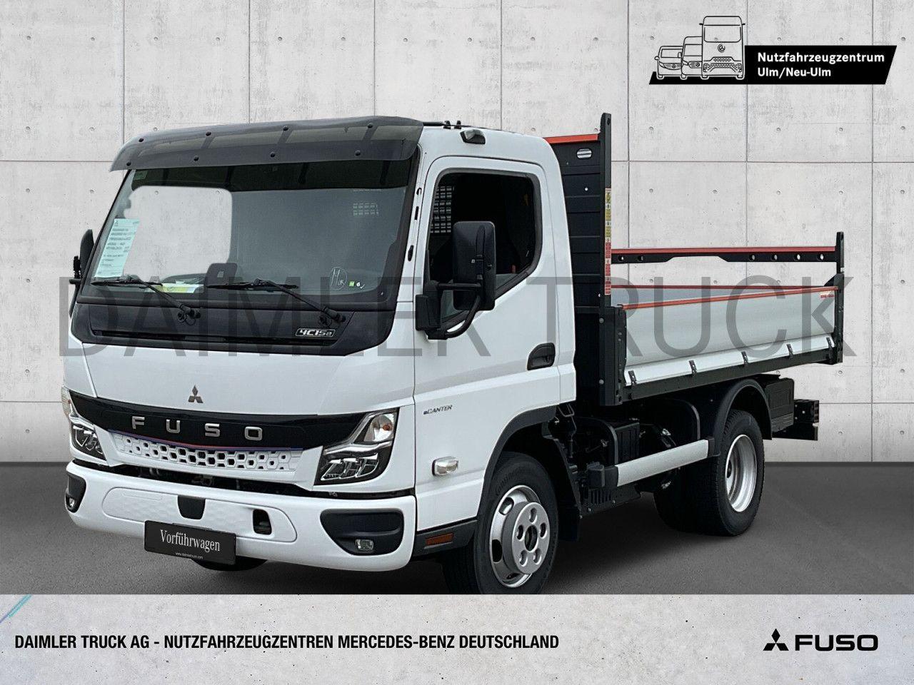 FUSO Mitsubishi eCanter 4S15 S-Bat Kipper Klima AHK