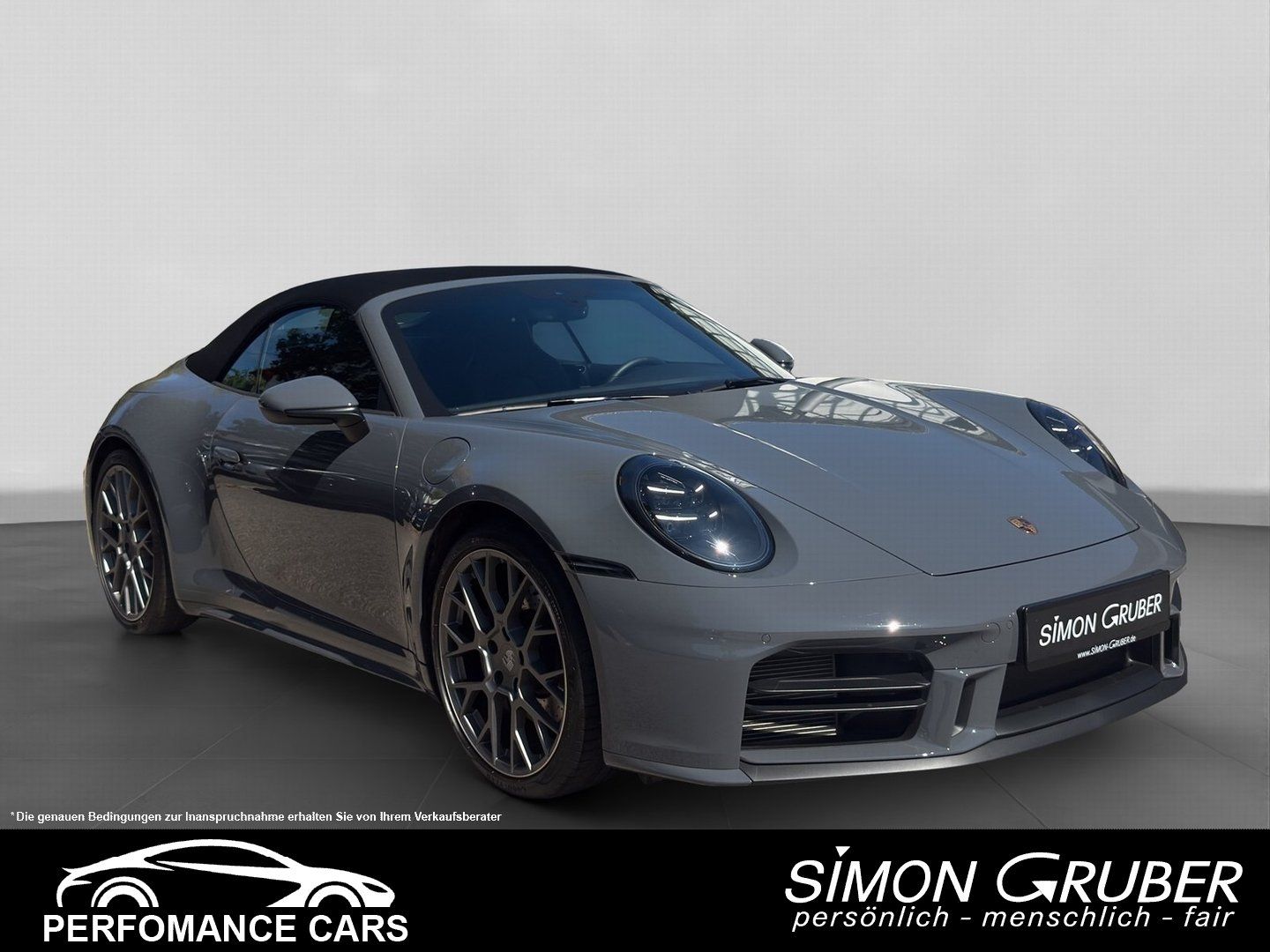 Fahrzeugabbildung Porsche 992.2 Carrera Cabrio facelift Bose Matrix SpoAbg