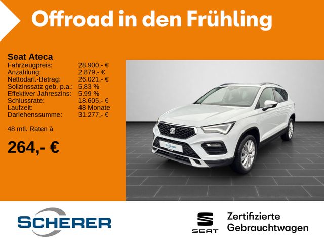 Seat Ateca 1.5 TSI DSG Style LED KAMERA ACC