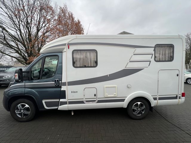 HYMER / ERIBA / HYMERCAR Van 374 Einzelbett,Markise,Garage,Desgin-Paket