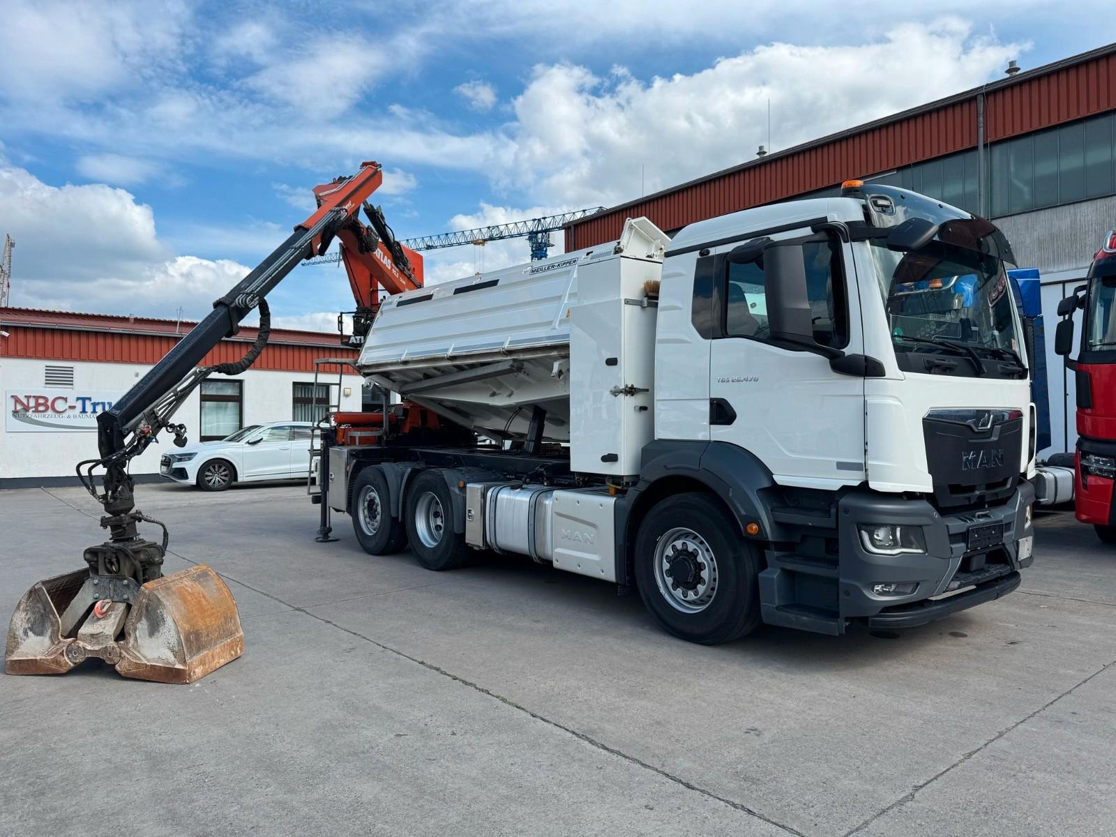 MAN TGS 26.470*ATLAS*MEILLER-KIPPER*DREISEITENKIPPER