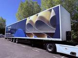 Andere Wiese 3-Achs Kofferauflieger 15.18m lang - Holztransporter