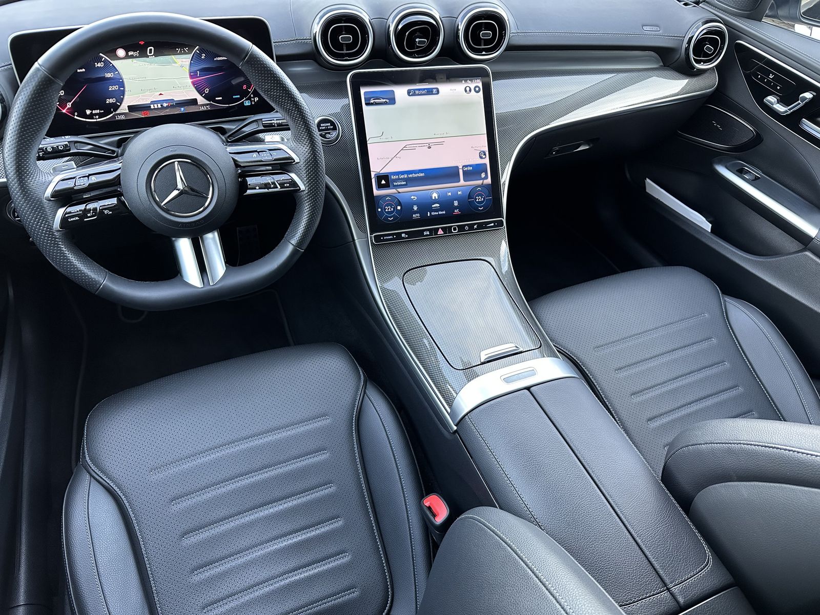 Fahrzeugabbildung Mercedes-Benz C 200d T AMG-Line NAV+LED+360°+V-COCKPIT+CARPLAY