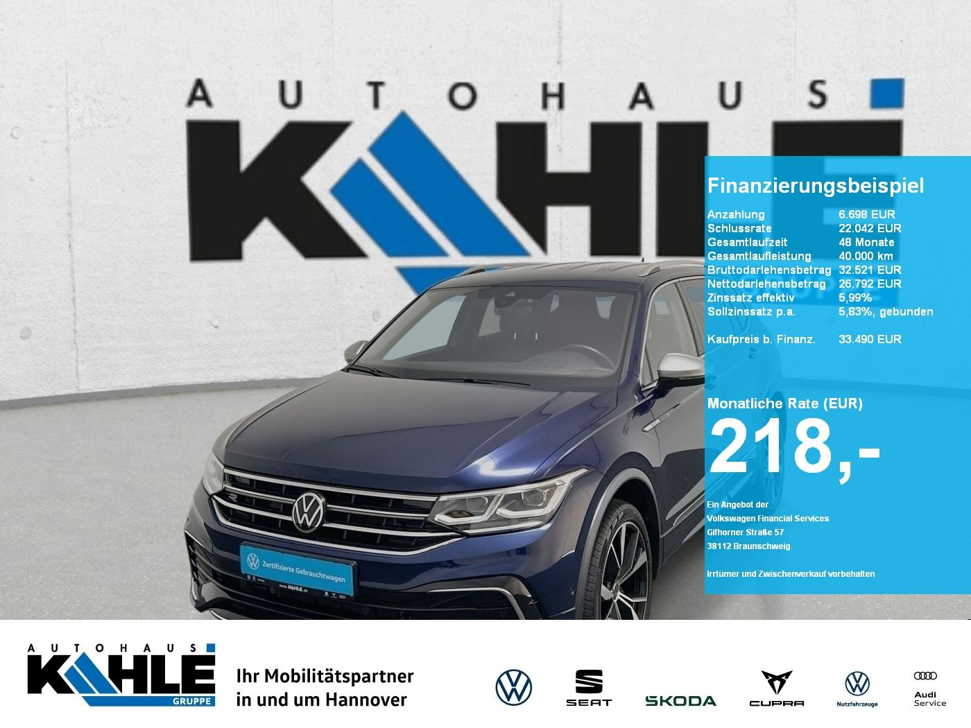 Volkswagen Tiguan Allspace 2.0 TSI DSG 4MOTION R-Line
