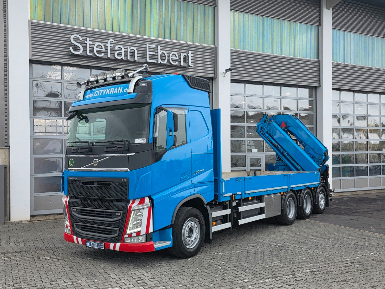 Fahrzeugabbildung Volvo FH 500 MKG HLK 531 HP a7 Funk NLA gelenkt
