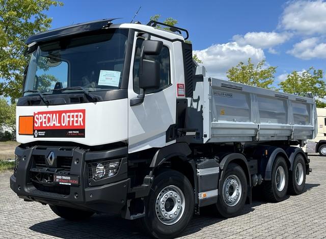 Renault C480 DayCab 8x4 Optibrake+ Meiller DSK Bordmatik