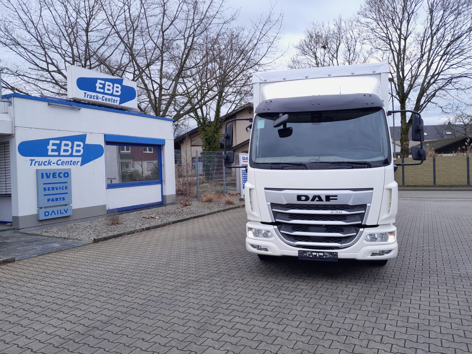 Fahrzeugabbildung DAF FA XB 230 12t Junge Curtainsider