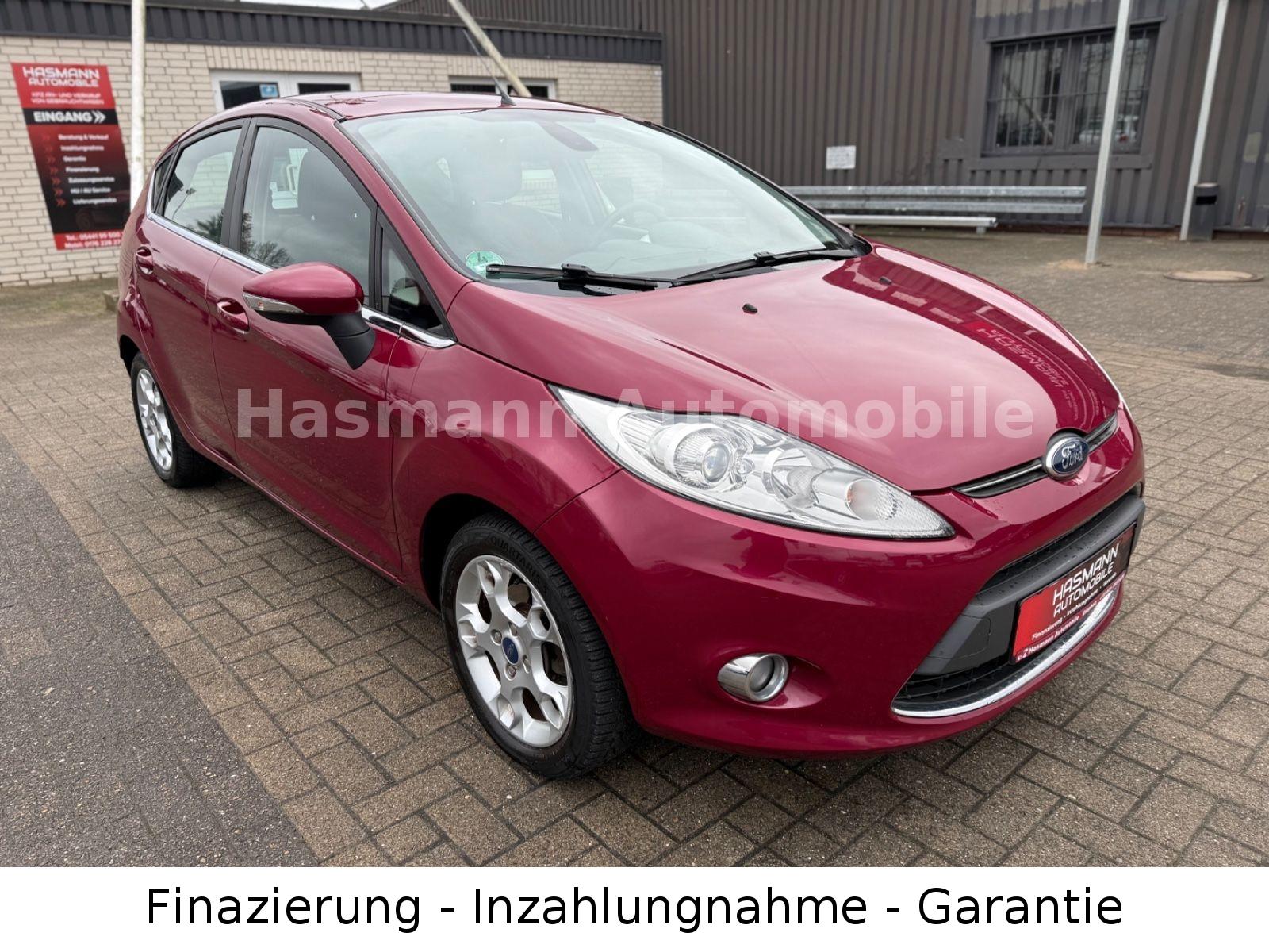 Ford Fiesta Titanium*1.HAND*KLIMA*SCHECKHEFT*08.2027