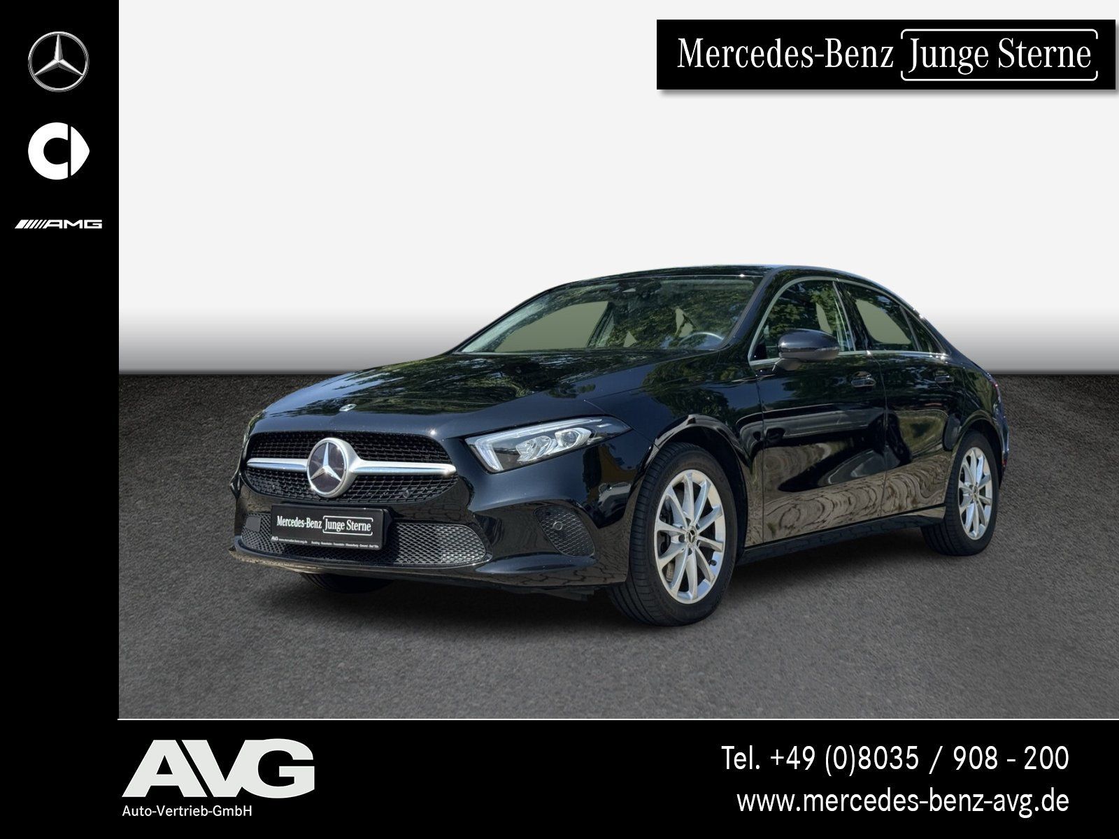 MERCEDES-BENZ A 250 e Limousine Progressive LED RFK Burmester