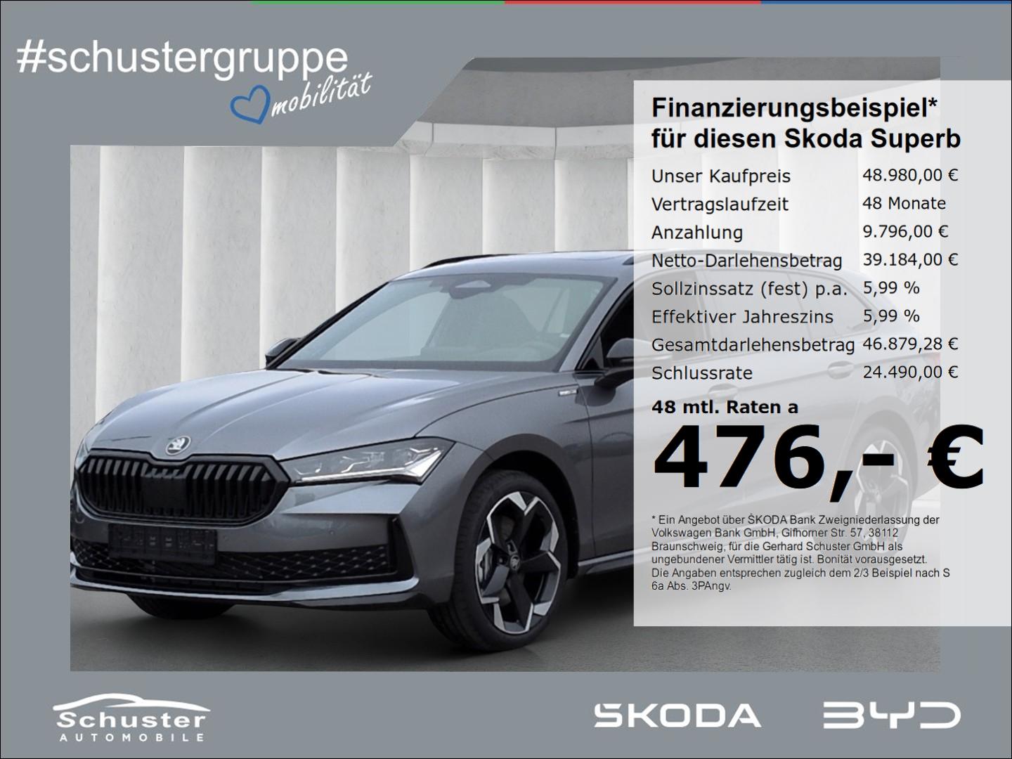 Skoda Superb Combi SPORTLINE 4x4 TDI*193PS StndHzg AHK