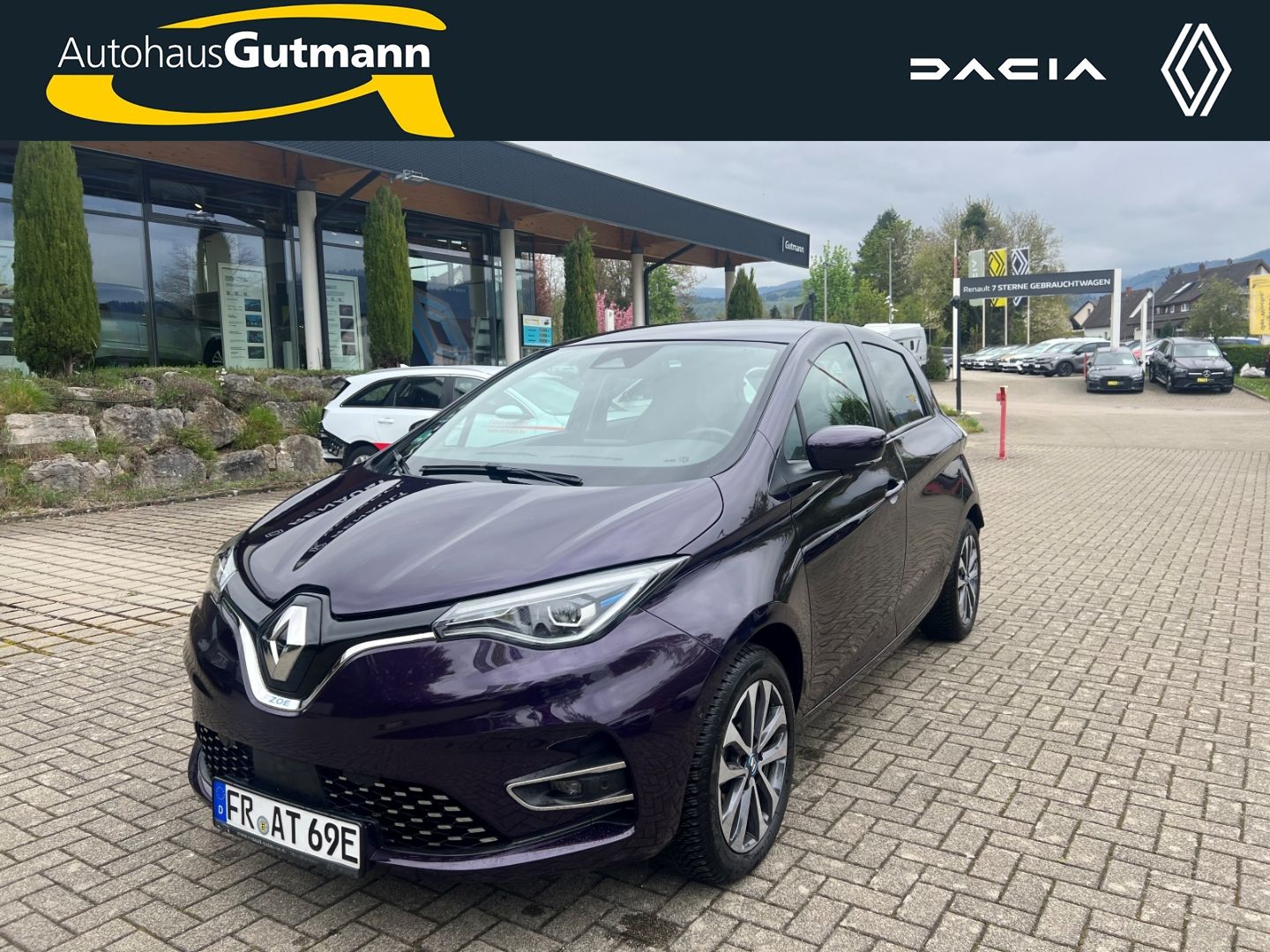 Fahrzeugabbildung Renault ZOE Intens R135 Z.E 50 Batteriemiete Navi Digita