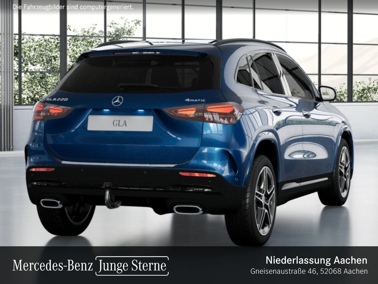 Mercedes-Benz GLA 220 4M AMG Adva+/Night/Offroad/LED/AHK/360° foto 4