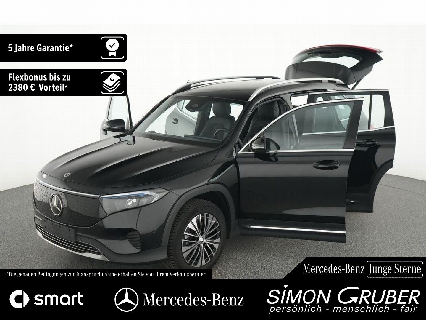 Fahrzeugabbildung Mercedes-Benz EQB 250+ Progressive Adv. Pano Kamera Amb 7Sitze