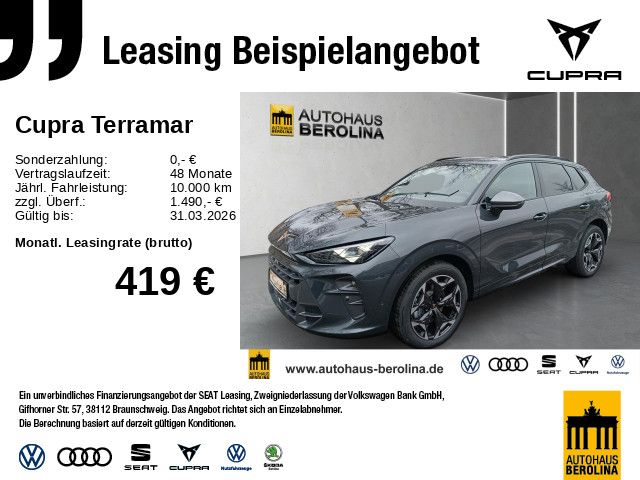 Vorschaubild: CUPRA Terramar 2.0 TSI 4D DSG *MATRIX*HuD*ACC*NAV*SHZ* (Fahrzeug-Nr. 290471)