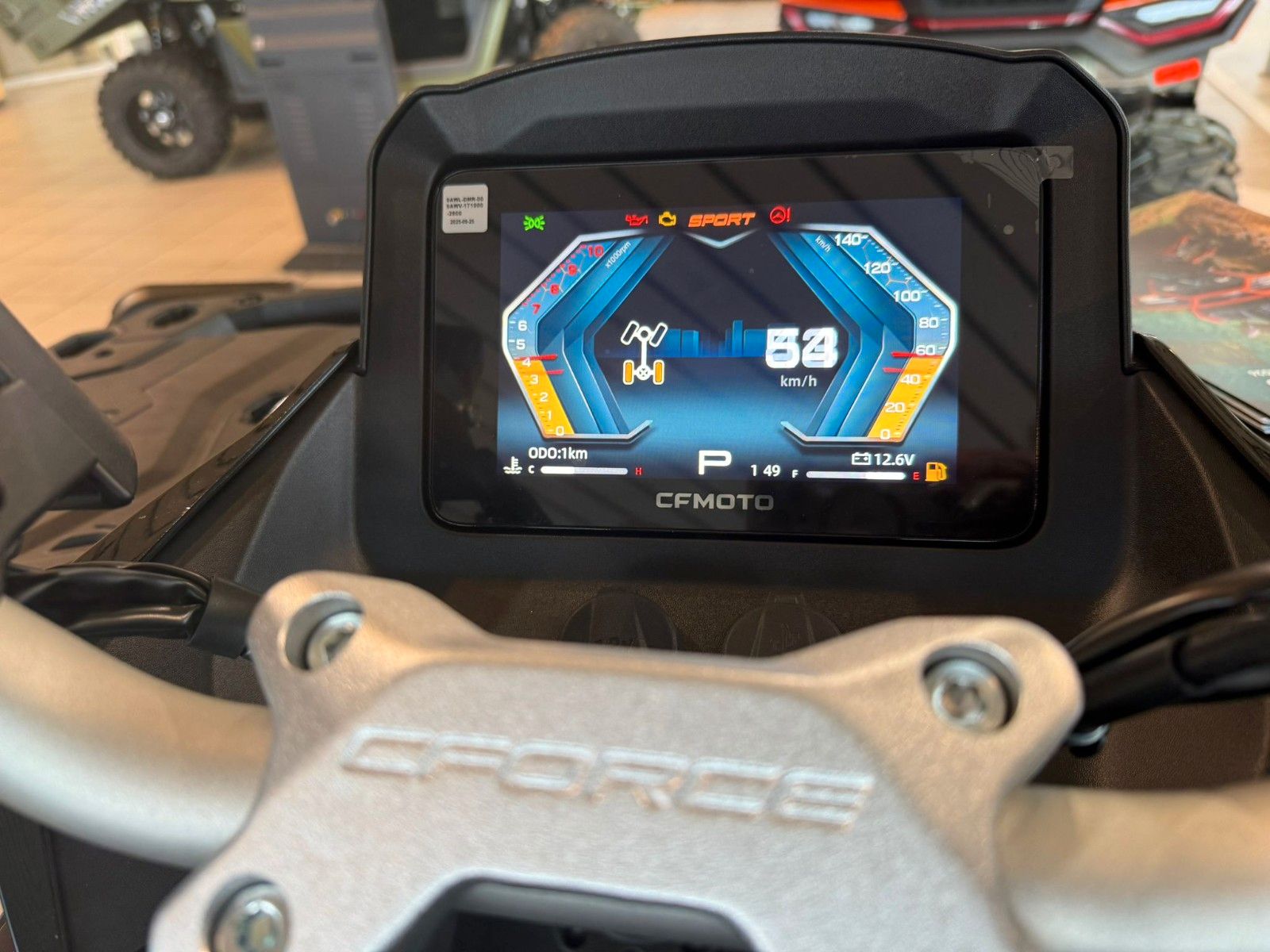 Fahrzeugabbildung CFMOTO CFORCE 1000 touring