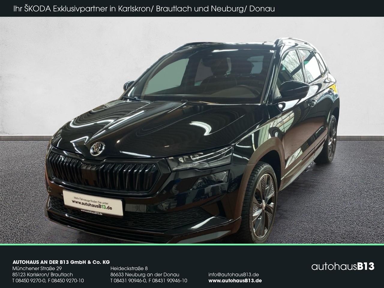 Skoda Karoq Sportline 1.5 TSI DSG AHK+NAVI+PANO+ACC