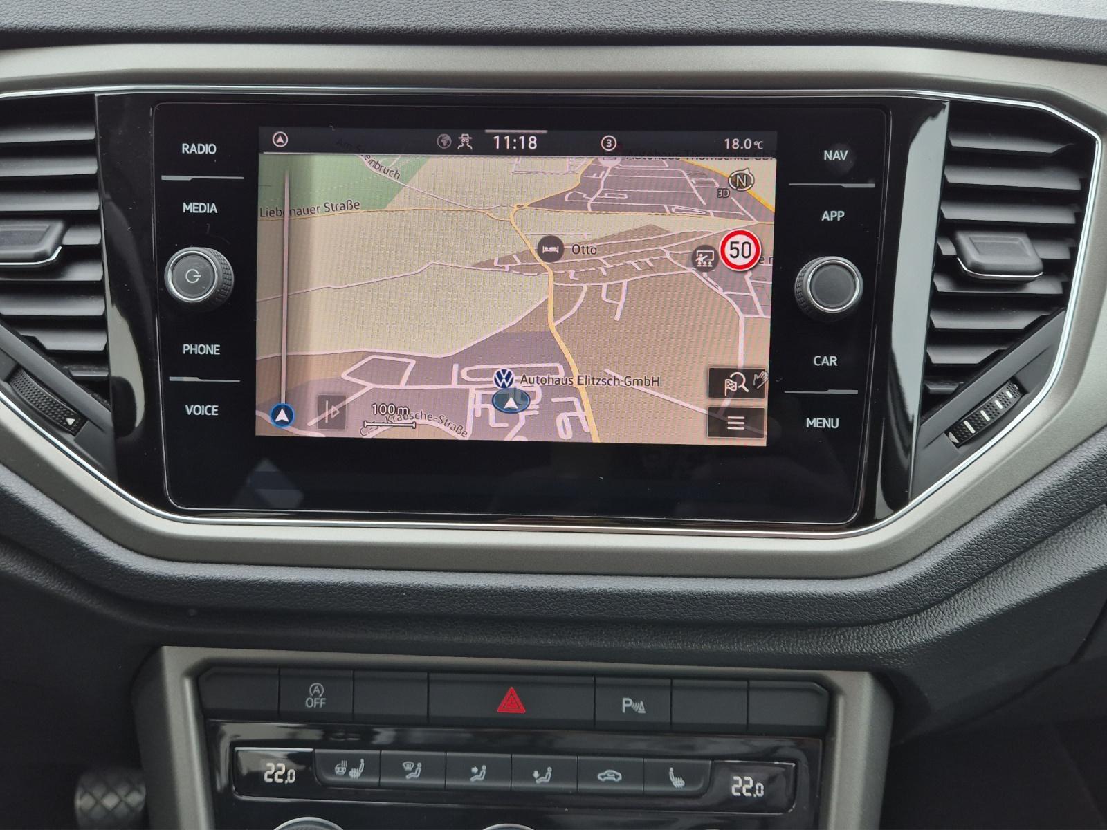 Volkswagen T-Roc TSI Style LED Navi AHK ACC RFK SH, миниатюра 16