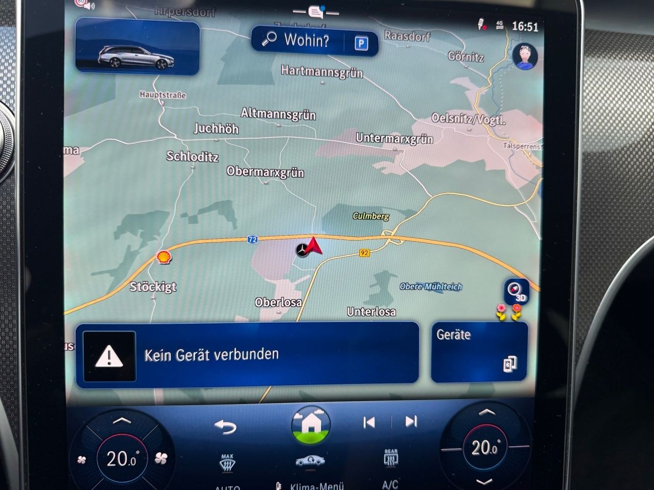 Fahrzeugabbildung Mercedes-Benz C 300 d T-Modell AMG+AHK+AMBIENTE+KAMERA+LED+