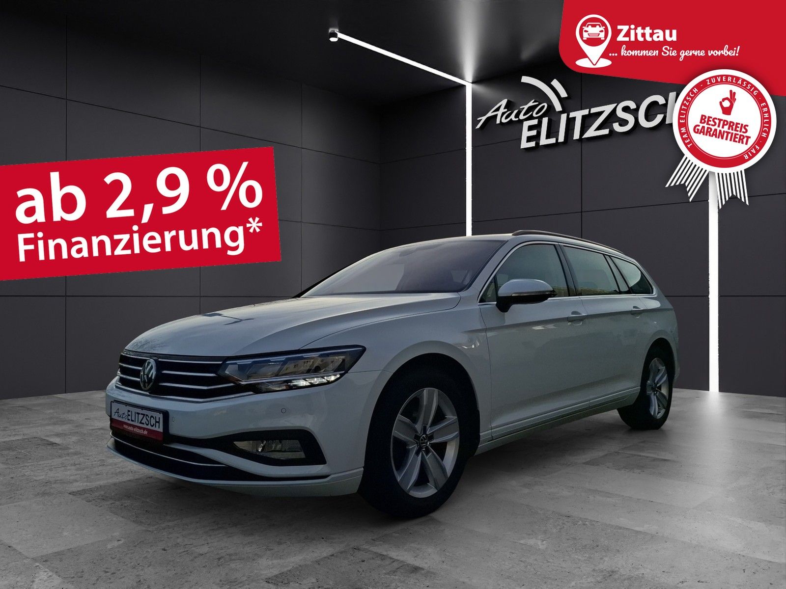 Fahrzeugabbildung Volkswagen Passat Variant TDI Business DSG Standhzg LED Nav