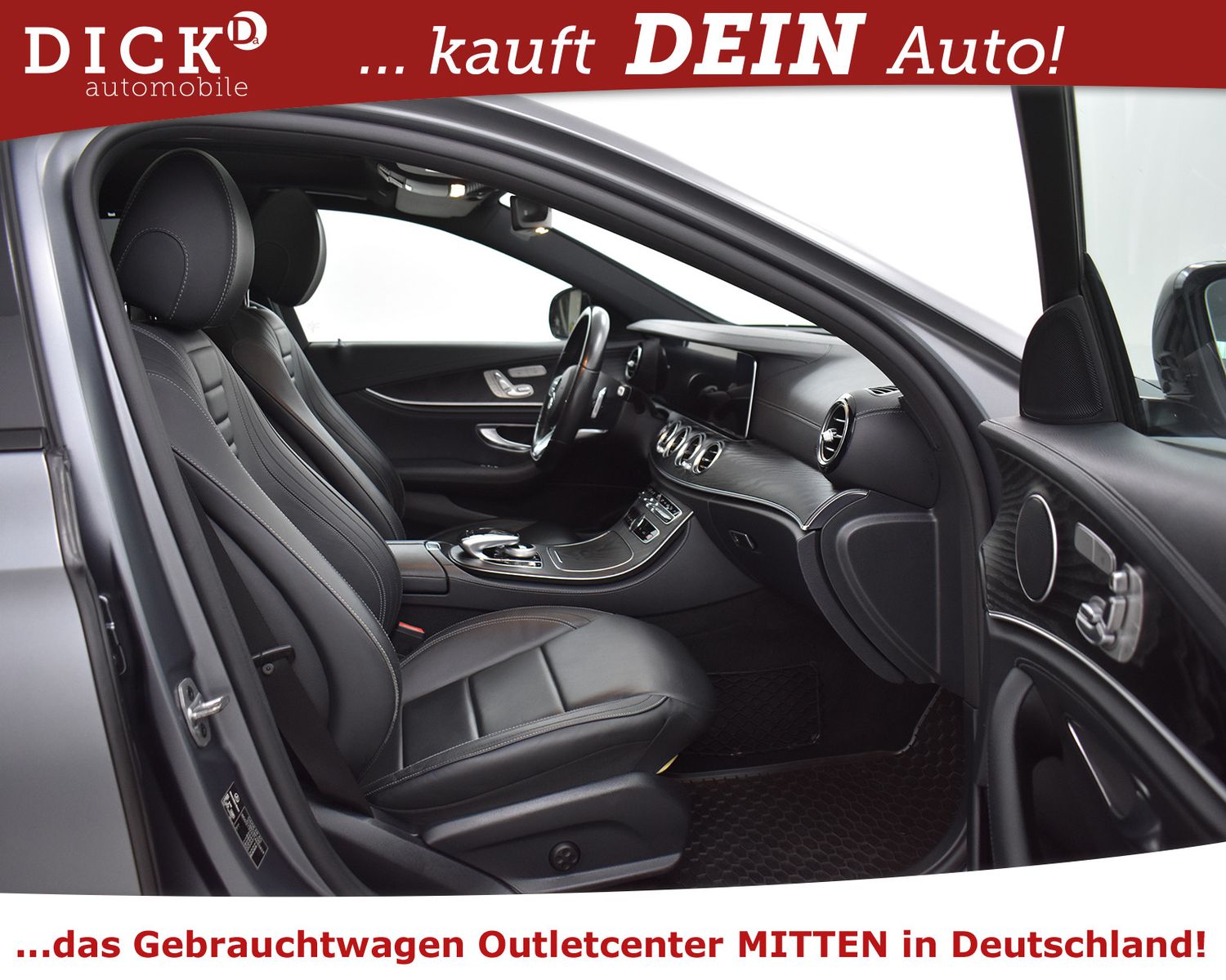 MERCEDES-BENZ E 400d 4M 2X AMG Line NIGHT+PANO+WIDES+AHK+360°+ - Image 14