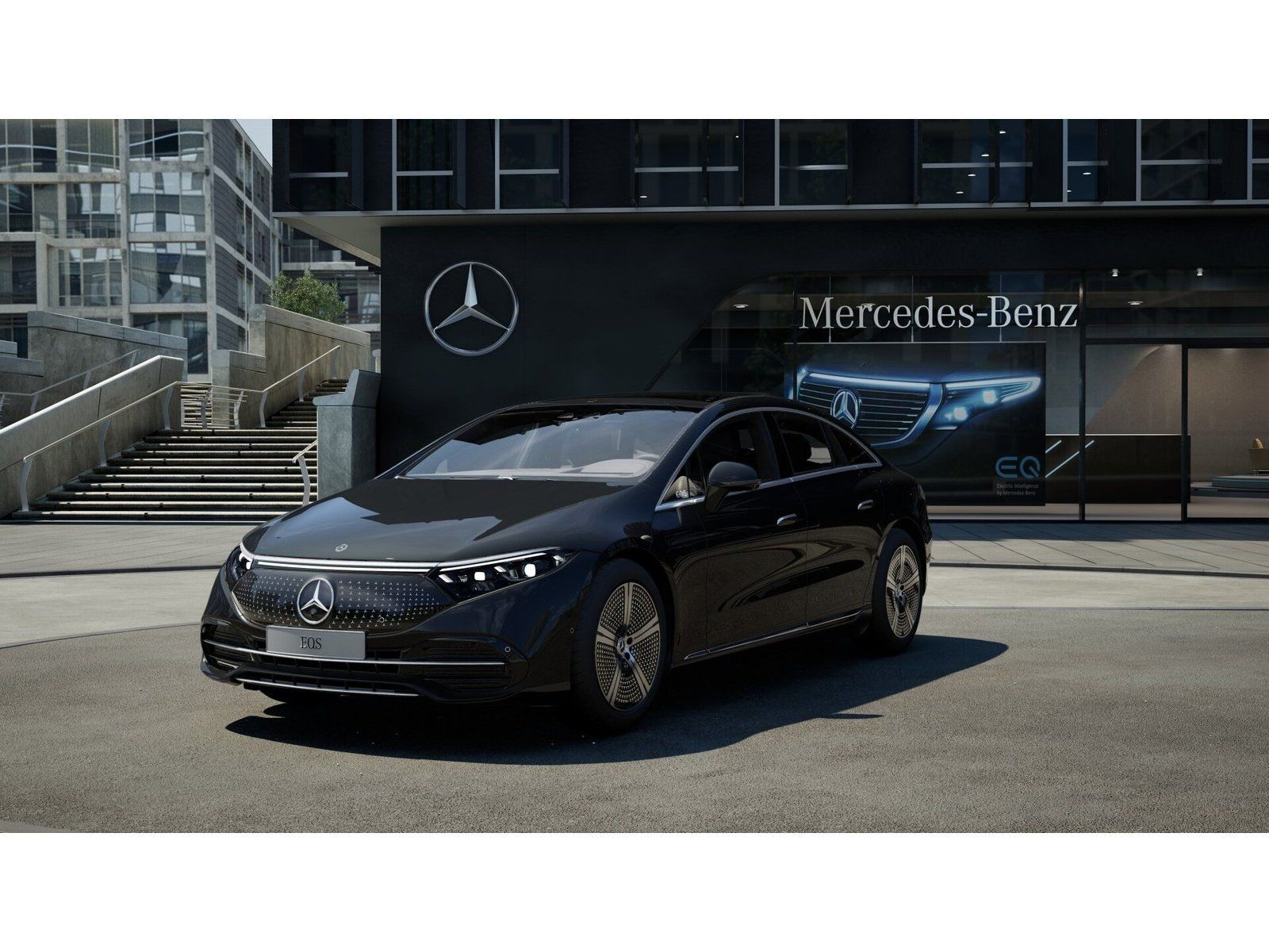 Fahrzeugabbildung Mercedes-Benz EQS580 Prem+ HYPER 4xMassage AR-HUD FondTV Nappa