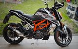 KTM Duke 125 Backyard Design Silber
