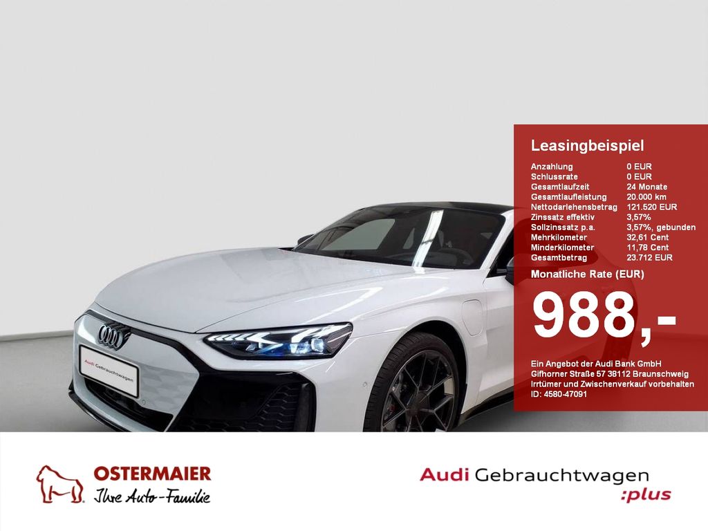 Audi RS e-tron GT PERFORMANCE 843PS NP: 207tEUR! KERA
