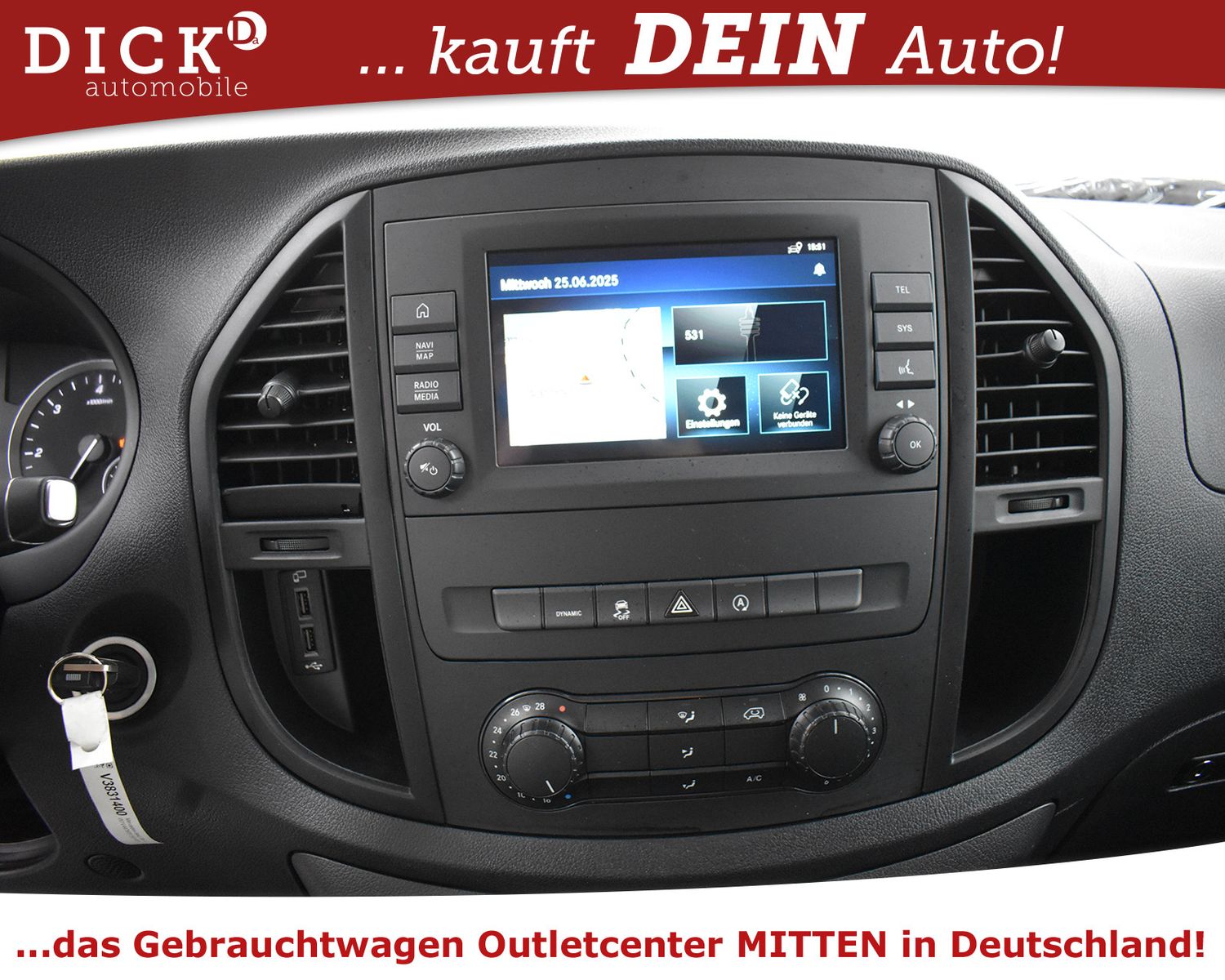 MERCEDES-BENZ Vito 114d 9G RWD Lang NAV+LED+SITHZ+TEMP+MFL+PDC - Image 14