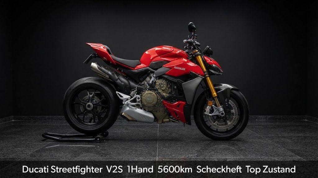 Ducati V2S Streetfighter  1 Hand  5600km  Top Zustand