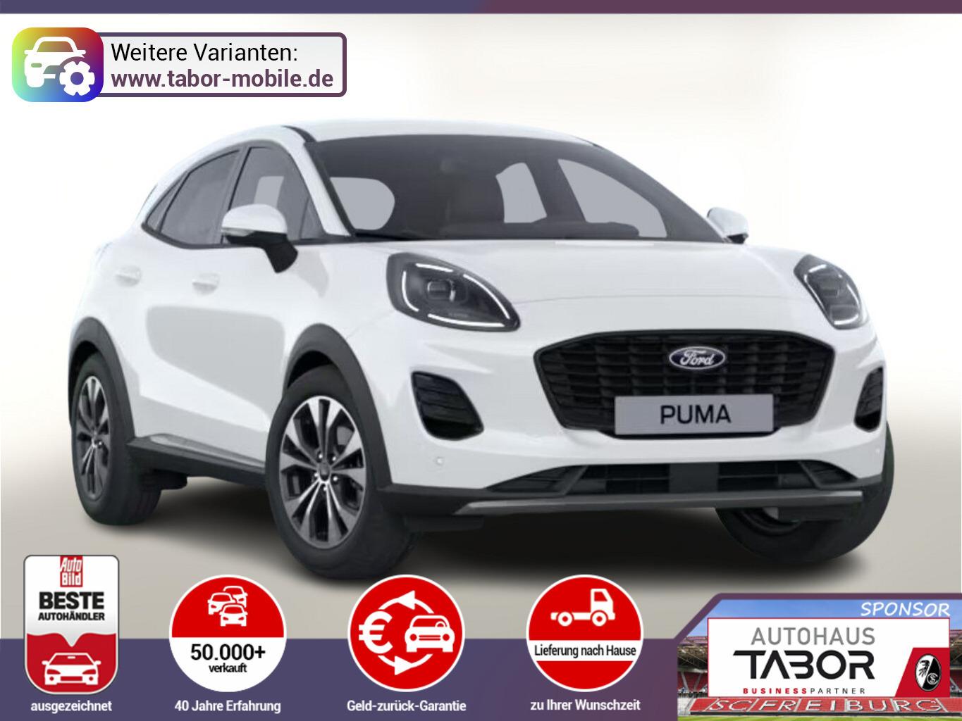 Ford PumaMHEV Aut Titanium WinterP LED Kam UVP-30%