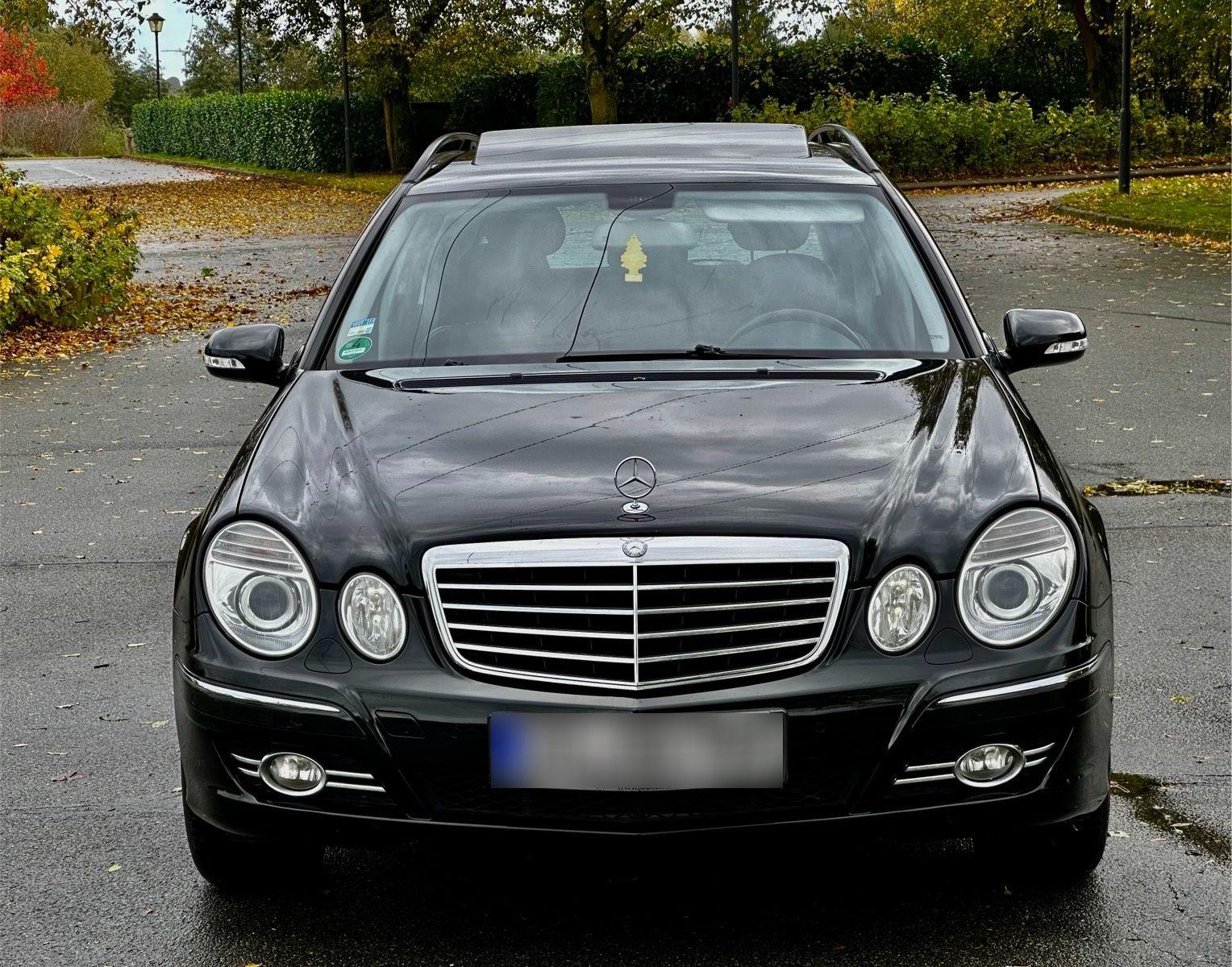 Mercedes-Benz E220 2008 — rear view
