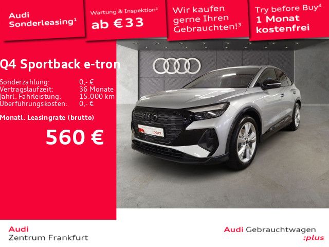 Audi Q4 Sportback 45 e-tron S line LED Navi Tempomat