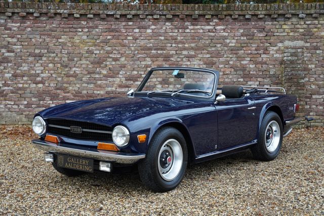 Triumph TR6 Overdrive, restored and mechanically rebuilt