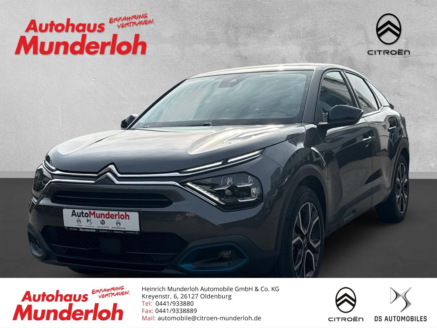 Citroën e-C4 136 Elektro Shine HEAD-UP NAVI HiFi R-KAMER
