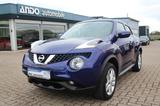 Nissan Juke 1.6 Acenta Klimaauto./Navi/Kamera - Nissan Juke: Blau