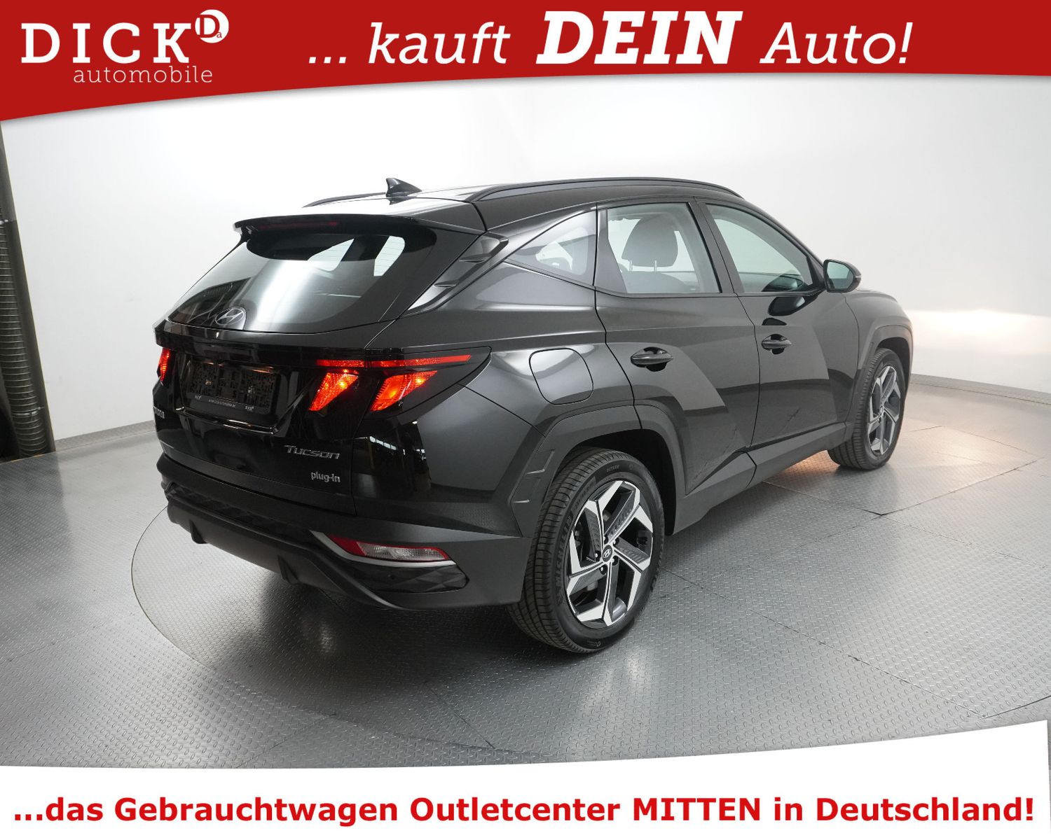 Fahrzeugabbildung Hyundai Tucson 1.6 T-GDI Hyb 4WD >NAVI+KAM+VIRTU+ACC+19"