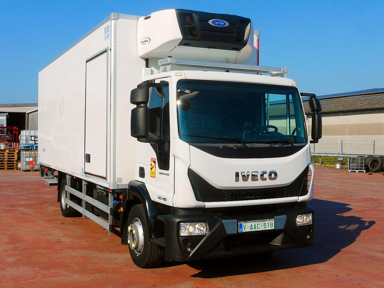 Iveco 140E19 EUROCARGO KUHKOFFER CARRIER SUPRA 850 MT