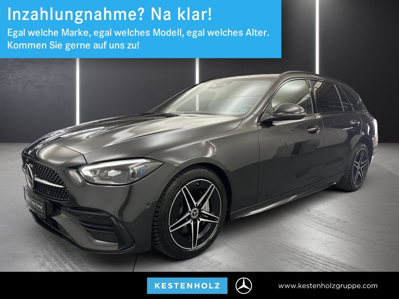 MERCEDES-BENZ C 300 d T-Modell AMG+NIGHT+AHK+PANO+DIGITALLIGHT