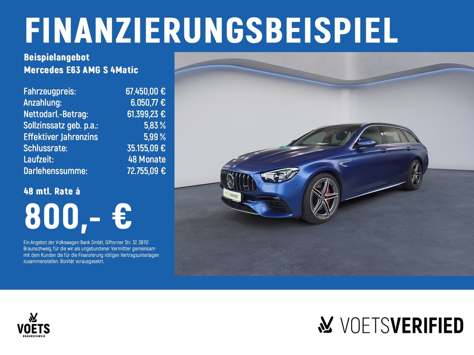 MERCEDES-BENZ E63  AMG S 4Matic LED+HuD+PANO