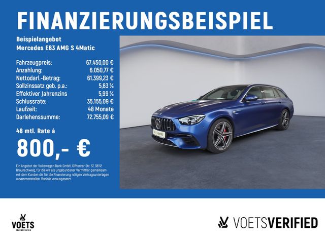 MERCEDES-BENZ E63  AMG S 4Matic LED+HuD+PANO