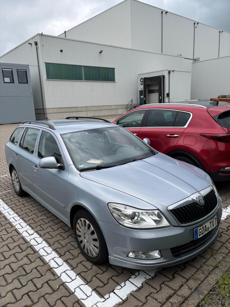 Skoda Octavia 2011 — rear view