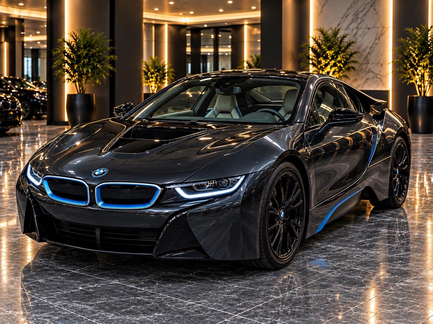 BMW i8 Coupe xDrive K,360°,  Laser, Harman 20"