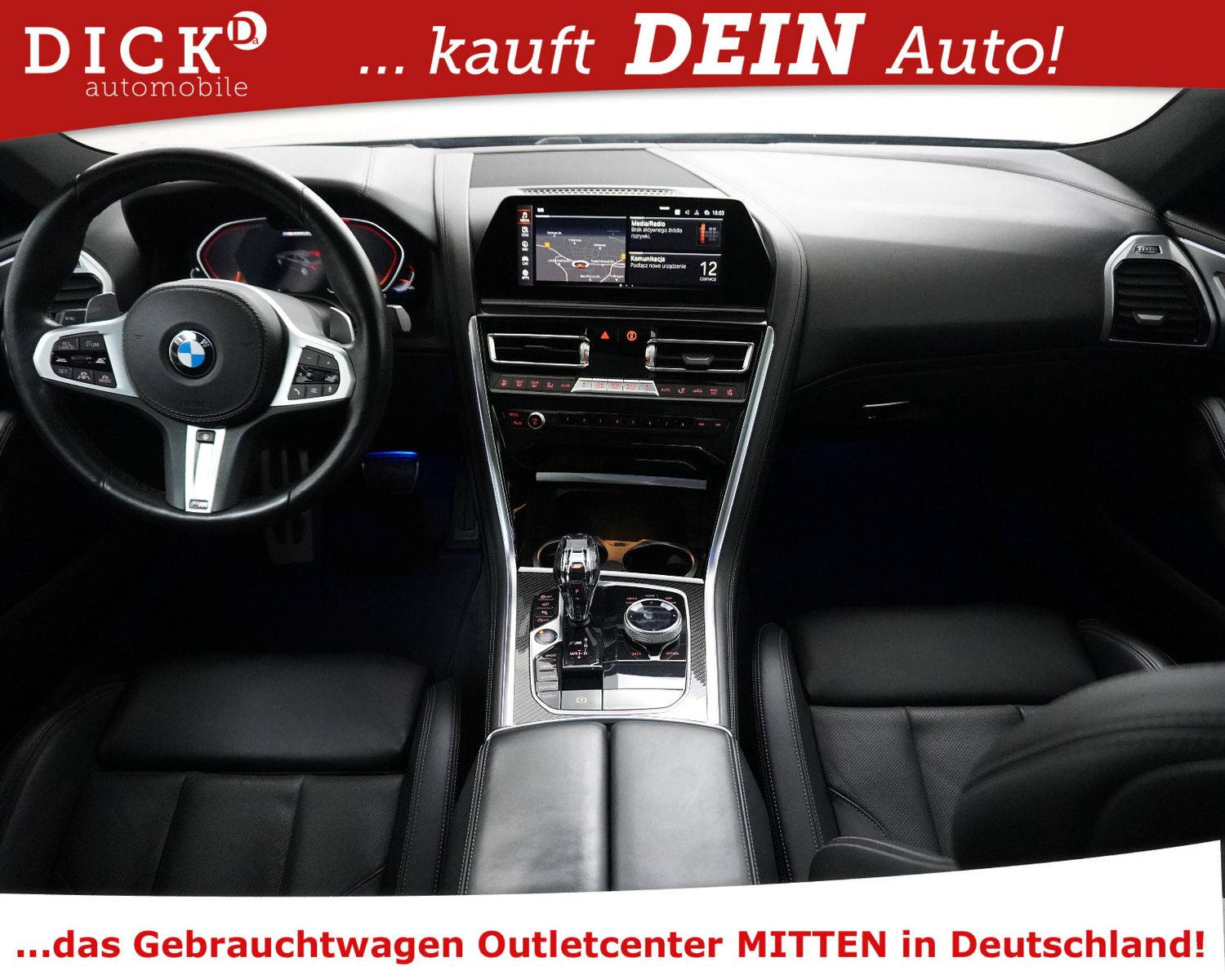 Fahrzeugabbildung BMW M850i GC xDr SHADO+PANO+SOFT+360+H&K+LASER+MEMO+