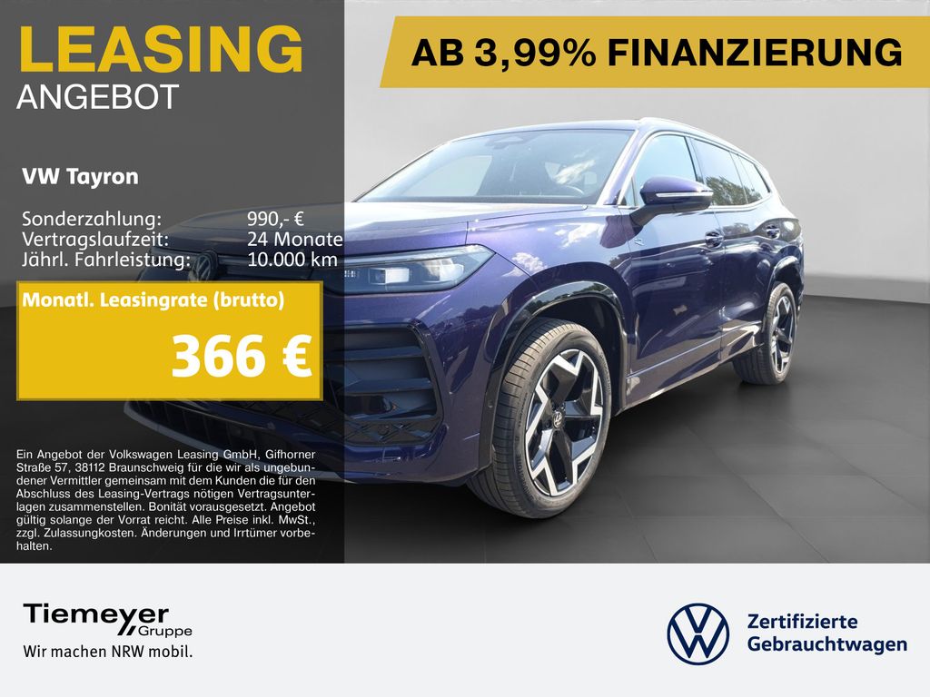 Tayron 2.0 TDI 4M R-LINE 7SITZE PANO MATRIX HuD