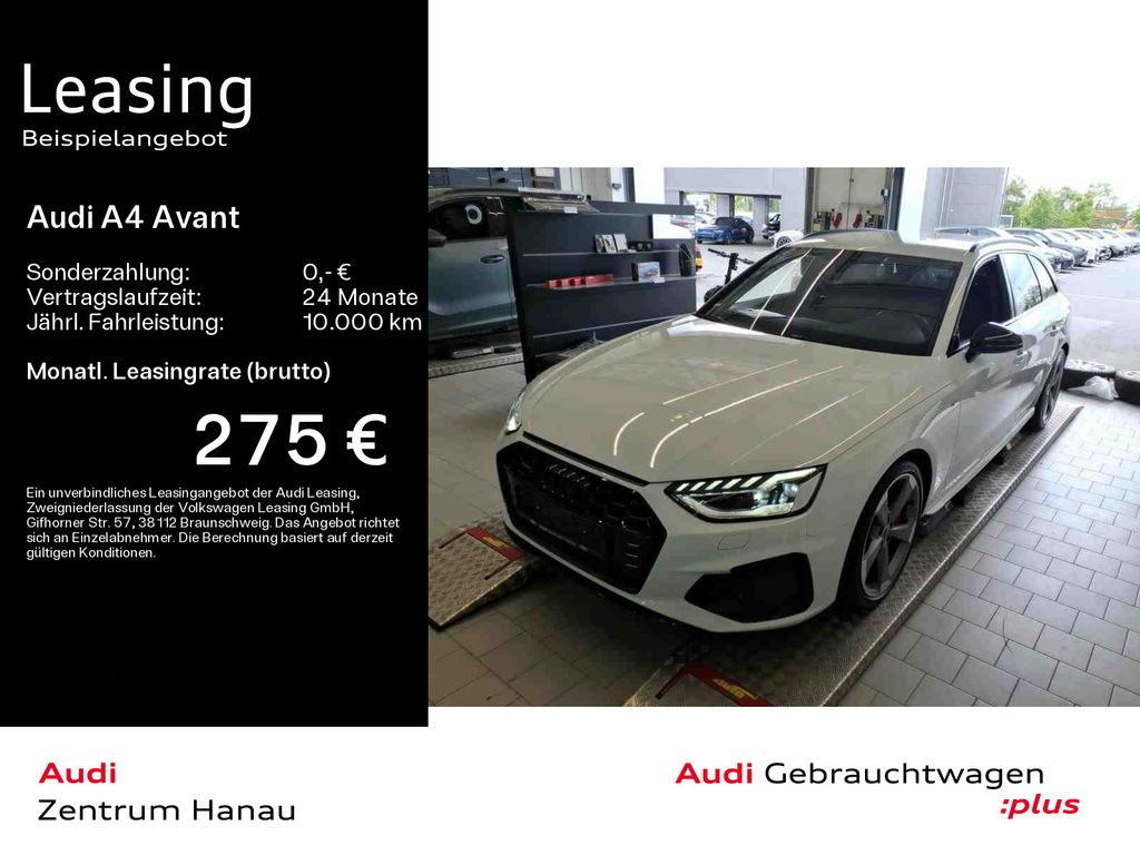 Audi A4 Avant 45 TFSI quattro S-LINE*MATRIX*AHK*VIRTU