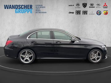 Mercedes-Benz C 180 CGI AMG Line +Sportp.+Navi+LED+SHZ+PDC+LM