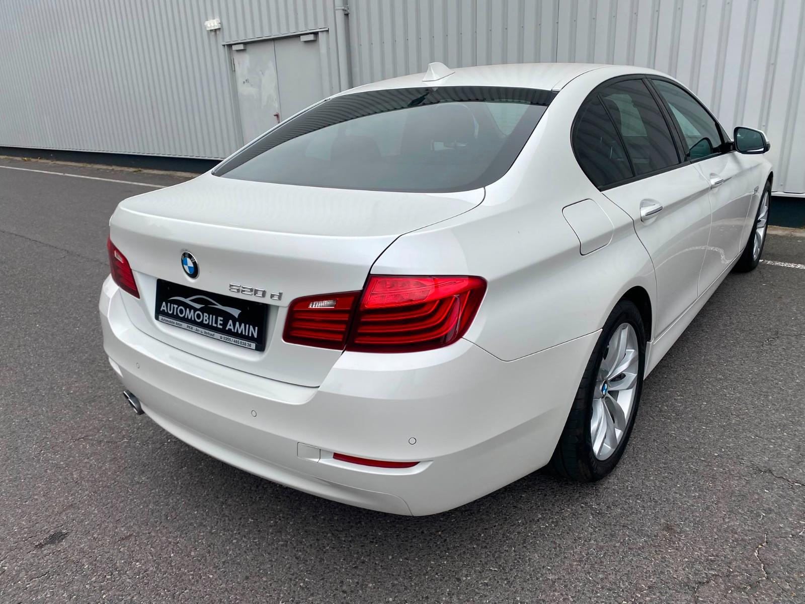 BMW 520 d Traumzustand Head up AHK Vollleder